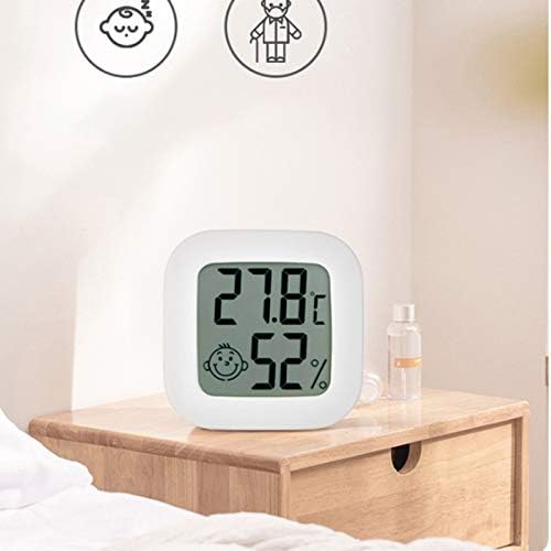 CuJux mini digital LCD LCD interno Termômetro de temperatura Sensor Medidor de umidade Termômetro Hygrômetro Medidor de higrômetro