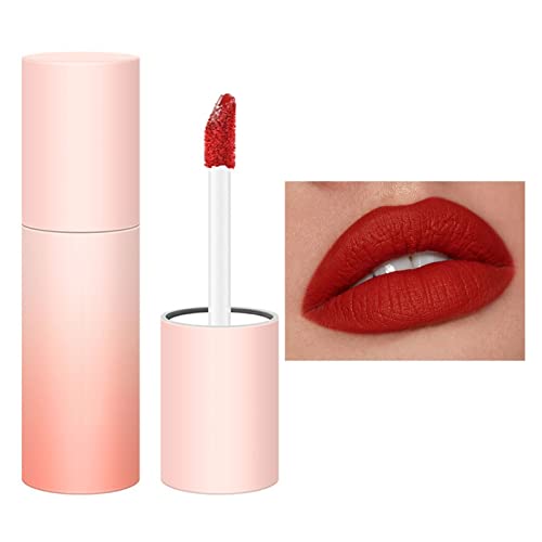 Lipstick Longo Uso de veludo O esmalte lábio de ar é à prova d'água não desbotamento e não se apega ao copo de lama de lama