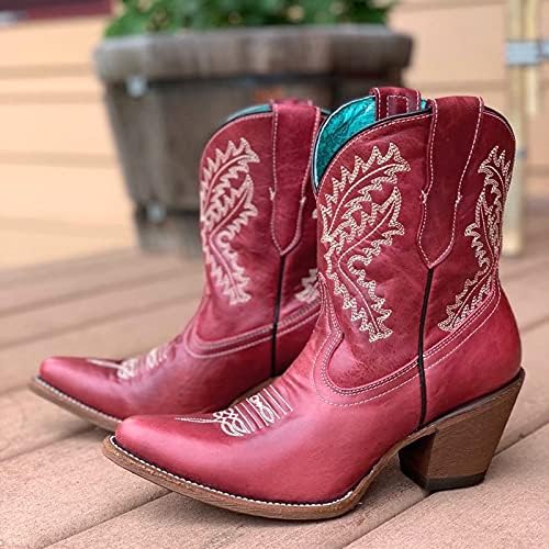 Botas de cowboy para mulheres, botas plataforma botas femininas de cowboy para moda feminina moda sobre as botas altas do joelho