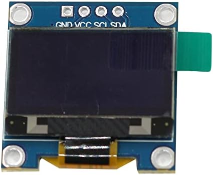 2x OLED LCD Display 0,96 SSD1315 4PIN 128X64 I2C IIC SPI DC 3.3V-5V Módulo serial DIY para Arduino
