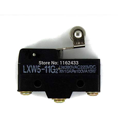 10pcs/lote lxw5-11g2 alavanca de dobradiça curta alavanca micro interruptor LXW5 Refinir interruptor de viagem momentânea de viagem momentânea