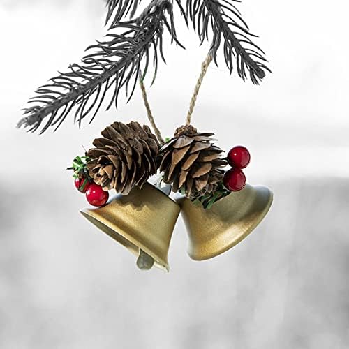 Bolas de cristal para artesanato decoração de árvore de Natal Creative Gold Gold Metal Metal Pingente Decoração de Natal