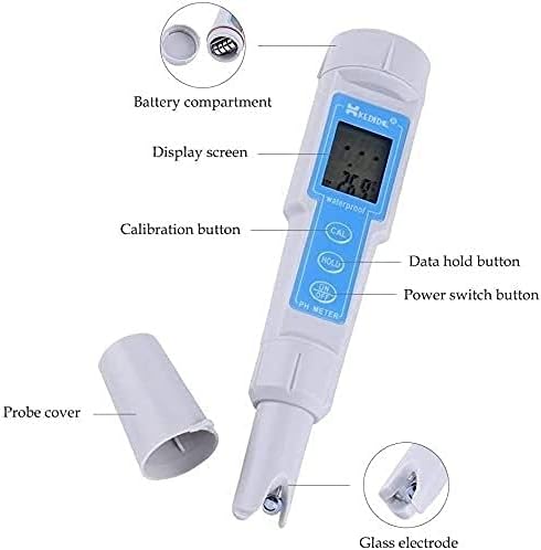 Yiwango medidor preciso testador digital pH medidor de água testador de pH de alta precisão Pen