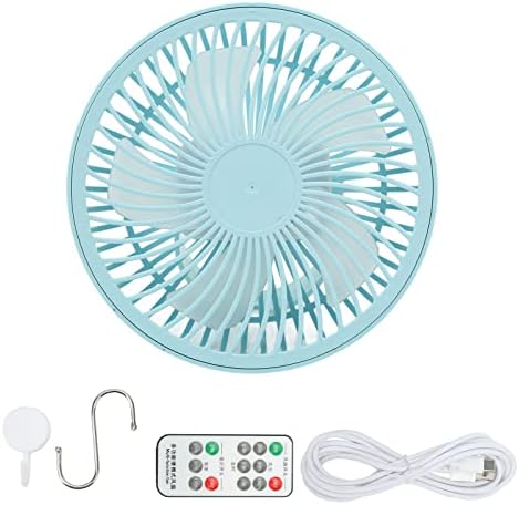 Tuore Camping Fan Light, ABS Material Multifuncional Salvamento de Energia Campo Campo Treelevel Ajuste Grade densa com controle