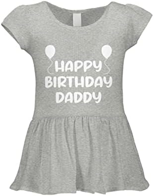 Haase Unlimited Feliz Aniversário Papai - Papai Bday Infant/criança vestido de costela de bebê