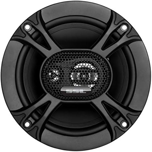 Sound Storm Laboratories SSL EX369 6x9 300W Alto-falantes estéreo de 3 vias com par de impedância de 4 ohm, cone de woofer de