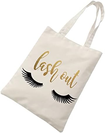 Bag de tela impressa em olhos, sacola de planta estética fofa para mulheres compras, sacola reutilizável, sacola