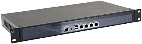 1U rackmount Firewall Hardware, Opnsense, VPN, Appliance de Segurança de Rede, PC do roteador, Intel J1900, Hunsn RS18F, 4 x Gigabit LAN, 2 X USB, VGA, 2 x Fan reservado, 4G RAM, 32G SSD