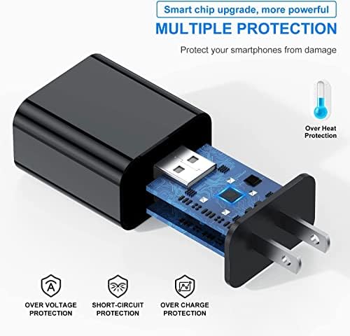Micro USB Fan Charger Cable para Macool, Skygenius, Opolar, VersionTech, Beskar Mini Clip Fan, Aluan, Tripolo, Fã