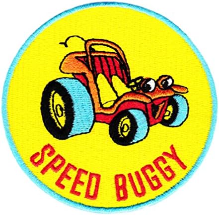 Patch de camisa de buggy de velocidade do estilo vintage 8cm - crachá - patches - 70 - 80's - Surf - Surf - placa - shorts