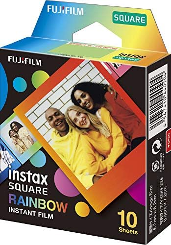 Fujifilm Instax Square Rainbow Film - 10 exposições