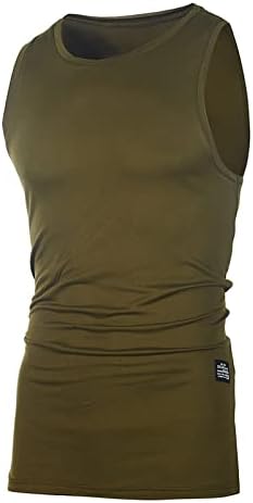 Tanque de treino sem mangas masculina Tampa de trepadeira rápida camisa atlética sólida com ginástica tanque de praia