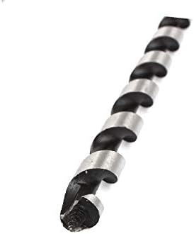 X-Dree 230mm Comprimento de 8 mm de flauta de flauta para parafuso de chumbo e-trado de madeira Bit 2pcs (230 mm de longitud 8 mm diámetro flauta spur chumbo tornillo broca de madera sinfín 2 piezas