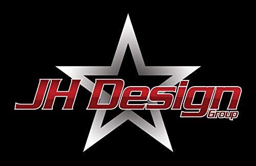 JH Design Group Men's Ford Mustang Stars e Bars Crew Neck T-shirt