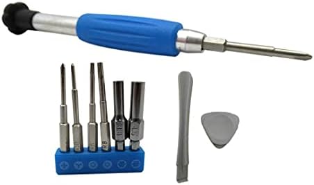 Chave de fenda Triwing de 9 peças, Kit de ferramentas de reparo profissional, tritipe para nintendo switch