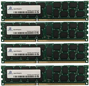 Atualização da memória do servidor Adamanta 64GB para Dell PowerEdge R710 DDR3 1333MHz PC3-10600 ECC registrado 2RX4 CL9 1.5V