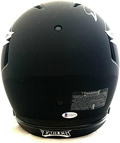 Donovan McNabb autografado assinado Eagles FS Eclipse Speed ​​Authentic capacete Beckett