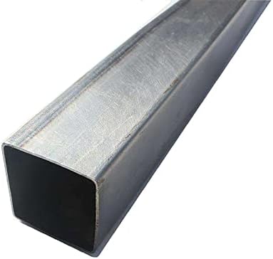 Tubo quadrado de 0,8 polegada Tubo quadrado de aço 20 mm x 20 mm x 5,91 polegadas / 150 mm de espessura de parede de comprimento 1,2 mm, 1 pacote 0,8 20mm aço laminado ASTM A-36 Tubing quadrado de Bopaodao