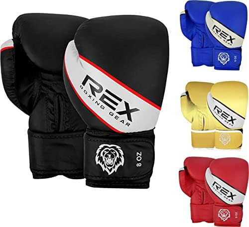 Rex Sports Punching Bag Luvas, luvas de sparring | Luvas de boxe para boxeadores, luvas de treinamento para lutar, kickboxing,