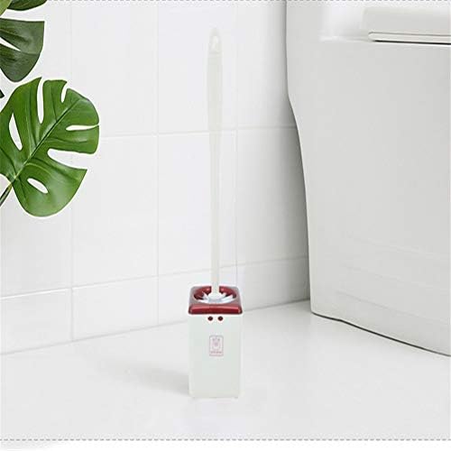 Pincel de banheira no banheiro de banheiro witpak conjunto de banheiros com base de escova de vaso sanitário de base de arroz de base do triângulo Branco Branco