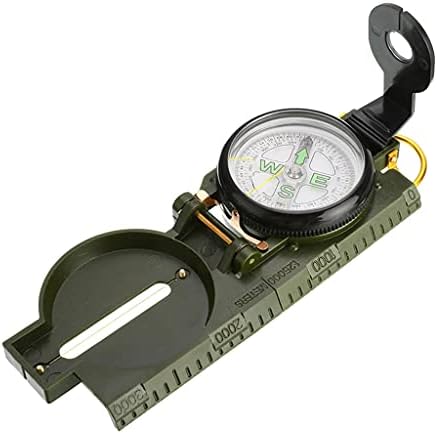DHTDVD Bússola portátil Militar de acampamento ao ar livre Mini Ferramentas de Expedição de Lens Dobring Compass Exército