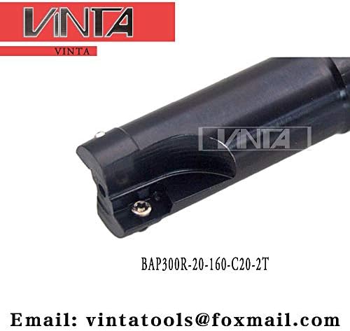 FINCOS BAP300R-20-160-C20-2T Ferramentas de moagem de moagem de moagem indexível
