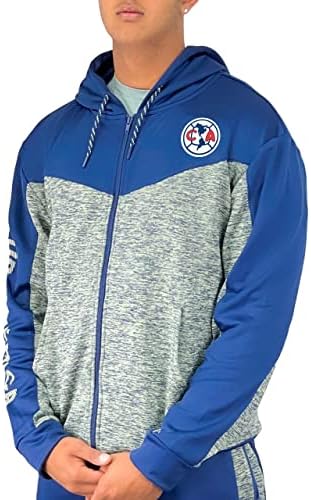 ICON Sports Club America Full Zip Hoodie, Clube licenciado America Hooded Sweatshirt