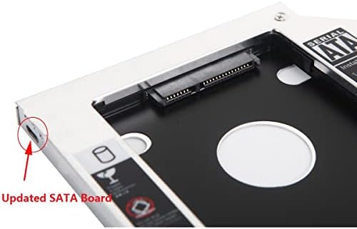 SATA 2ª HDD SSD HD DUCO CADDY BATY para Toshiba L50-B Series L50-B-127 + Toshiba Portege M700-S7004X