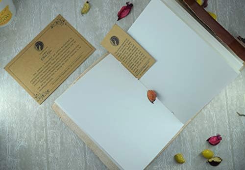 Overdose Seven Stone Leather Journal - Handmade Antique Stone Journal for Students & Office for Men and Women Diário Couro de Couro Desenho de Desenho de Desenho Notebook - Tamanho 14 x 22 polegadas | 35 x 55 cm