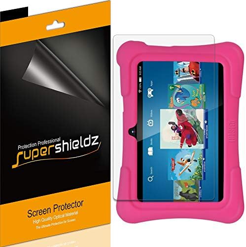 Supershieldz projetado para Dragon Touch Y88X Pro e Y88X Plus Protetor de tela para tablets infantis, anti -brilho e escudo anti -impressão digital