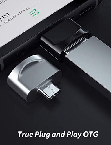 Adaptador masculino USB C feminino para USB compatível com o seu Xiaomi Mi Mix Alpha para OTG com carregador Tipo C. Use com dispositivos