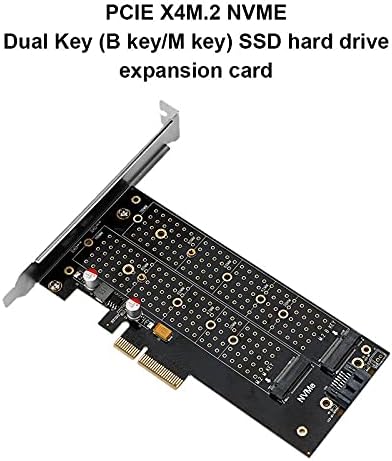 Conectores PCIE X4 Card SSD para PCI Express Card Tecla M + Tecla B M.2 Adaptador NVME Suportes 2230 2242 2260 2280 22110 SSD -