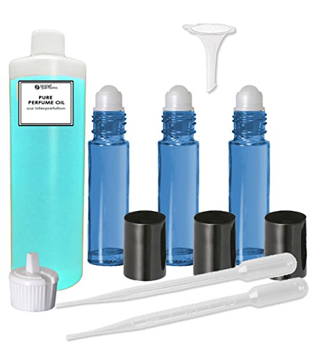 Grand Parfums Perfume Oil Set - Compatível com óleo corporal mambo para mulheres perfumadas óleo de fragrância - nossa interpretação,