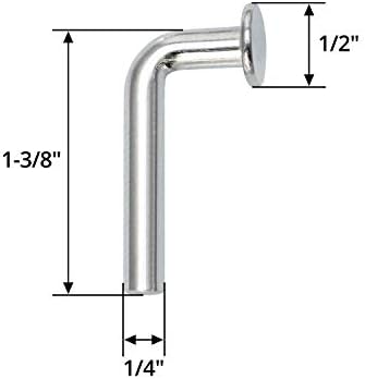 QWORK PALET RACK PIN, PINS UNIVERSAL DE SEGURANÇA DE SEGURANÇA DE PARTIMAIS JAFORTOS J, pacote de 50