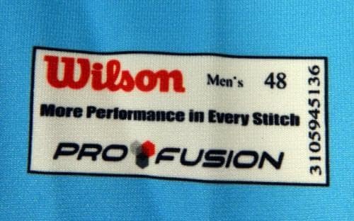 2012 Clearwater Threshers Hector Neris 45 Jogo emitido Blue Jersey Prostate C 8 - Jogo usado MLB Jerseys