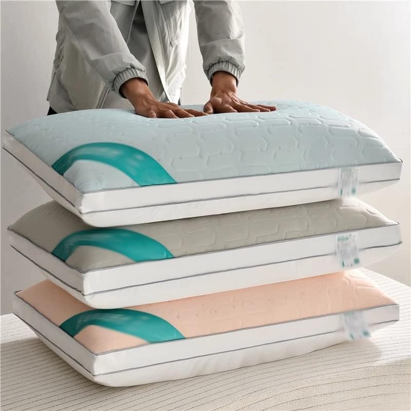 O núcleo de travesseiro de verão sxnbh não colapsa ou deforma travesseiro duplo vértice sleep home par par de almofadas de espuma de memória