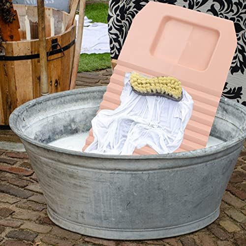 Alipis Anti- Tool- Rosa Plástico Homanalmente Mão Anti-Esquaga Japonesa Viagem Limpa Para Lavar Washboards Camisas de Limpeza de Antiskídeos Camisas de Limpeza deslizam Roupas de banheiro Placa de lavagem sem ferramentas