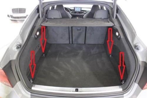 Floor Style Mesh Cargo Rede de Audi A7 S7 RS7 Prestige premium 2012-2023 - Organizadores de troncos premium e armazenamento