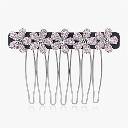 Juipo Flower Insert pente pente fêmea cabeleireiro de casamento bate cabelo pente de cabelo fêmea de cabeceira