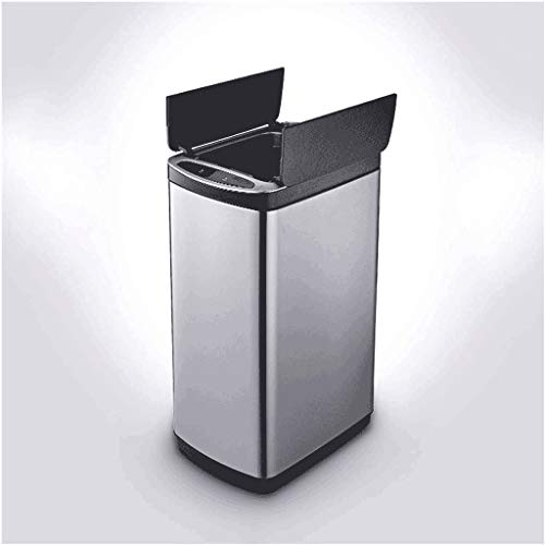 Lixo inteligente de Czdyuf Home Can Can Automatic Induction Lix lata com tampa de lixo de carregamento USB Can Bin 20/30L
