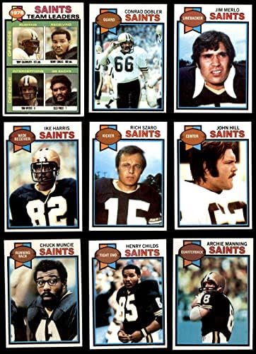 1979 Topps New Orleans Saints Team estabeleceu o New Orleans Saints NM Saints