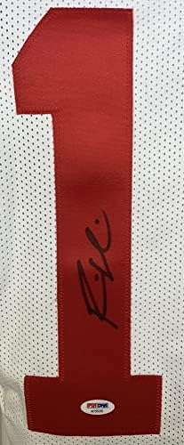 Ronnie Harrison Autograph Assinou Jersey NCAA Alabama Crimson Tide PSA COA