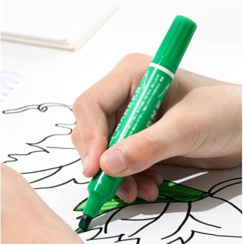 SEESD 12/18 Cores Marcador Definir caneta dupla Animação para estudantes Desenho oleoso Marcador de canetas de canetas
