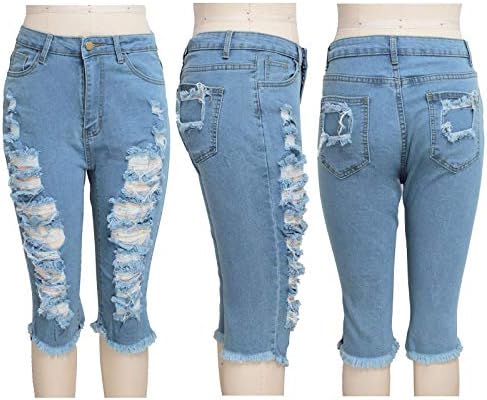 Leggings esticadas para mulheres jeans poliéster Casual Shopping Girls Women Plus calças