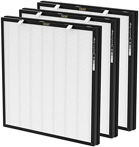 Filtro de substituição CFKREYA RFM80 Compatível com oransi ovhm80 Max Air Puri Fier, 4 pré-filtros extras, 2 filtros de ar de V-Hepa, 1 filtro de carbono ativado