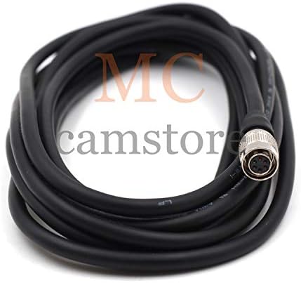 McCamstore 6pin Hirose Female Cable Connector para Basler Gige AVT CCD CAVELA CABE