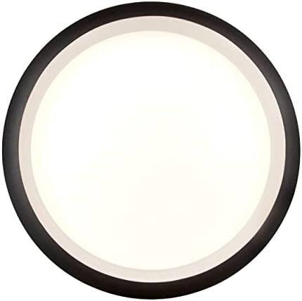 Hamilyeah LED TETELHEL LIGHT MOLTE, LIGENTE DE TETO DE OURO GRAPETE DE 18W 3000K, 10 polegadas perto de luminária de teto,