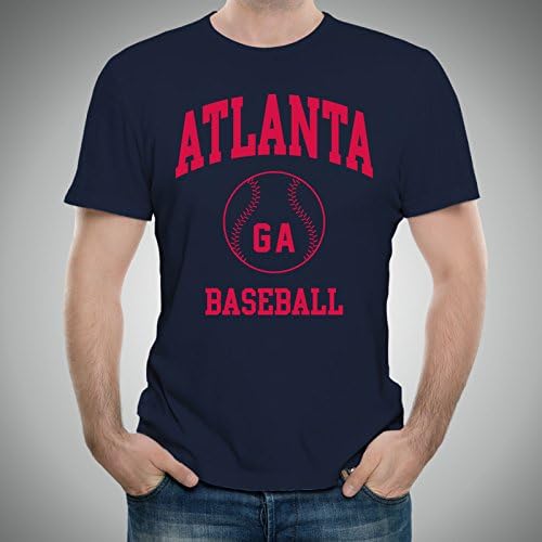 Camiseta clássica de algodão básico de arco de beisebol