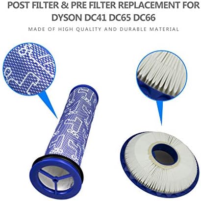 2 Replacamentos de filtro de embalagem para Dyson DC41, DC65, DC66, UP13, Multi Floor e Vacuum Ball substitui a