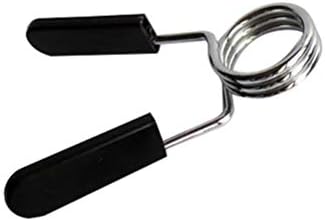 Vosareia um par de colares de clipe de mola de 25 mm de halteres de halteres para o levantamento de peso de ginástica para levantamento
